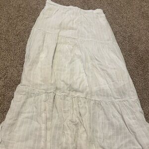 Abound White Maxi Skirt